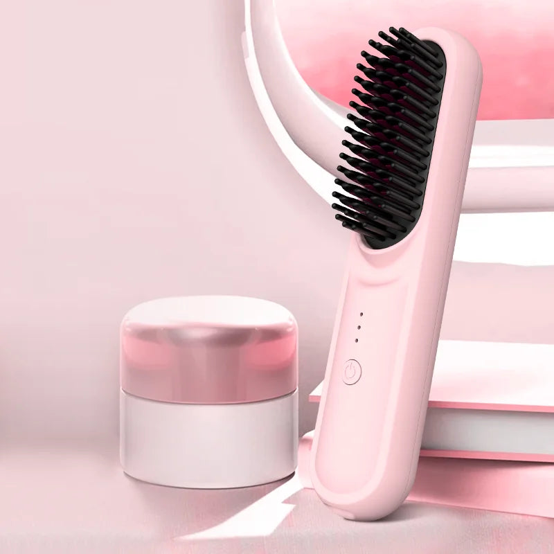 Falena Portable Straightener Brush - GoBrush PRO