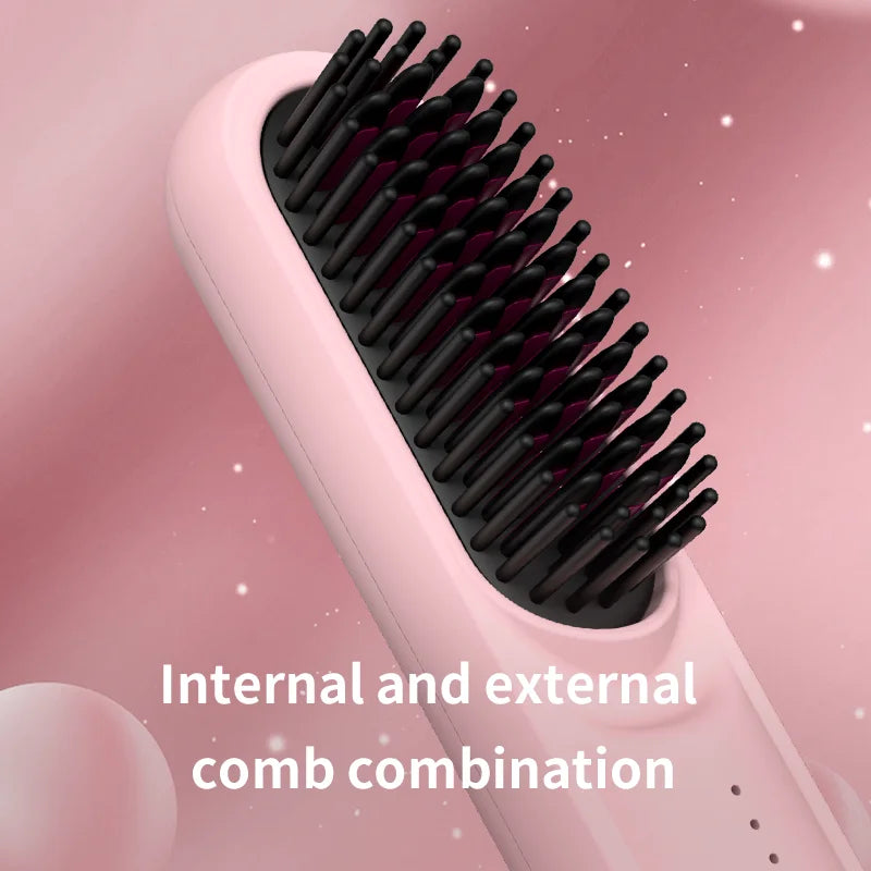 Falena Portable Straightener Brush - GoBrush PRO